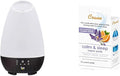 HealthSmart 500ML Essential Oil Diffuser, Humidifier and Aromatherapy Diffuser Bundle with Crane Lavender Orange Universal Vapor Pads, 12 Count-Ruum Studio Home