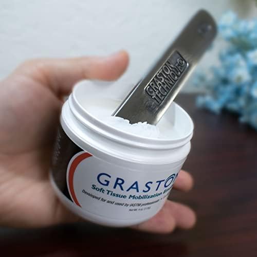 Graston Technique Arnica Soft Tissue Emollient - 4oz Jar Pro-Grade Therapy Cream for IASTM, Massage, Relief and Recovery, 1-Pack-Ruum Studio Home