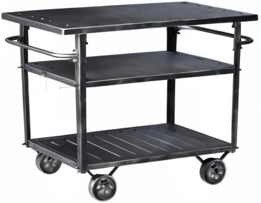Diwhy Industrial 3 Tier Rolling Utility Storage Cart Wine Beverage, Metal Wine Rack with Wheels Kitchen Bar Dining Room Tea Wine, Serving Cart-Ruum Studio Home