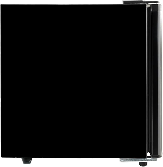 RecPro 1.7 Cu Ft 12V RV Refrigerator | Compact Fridge with Reversible Door, 2L Bottle Door Storage, 7 Temp Settings | Eco-Friendly R600A, Leveling Feet, Wire Shelf | 19.5”H x 17.5”W x 19.8”D-Ruum Studio Home