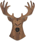 Stephanie Imports Modern Minimalist Reindeer Light Wall Clock-Ruum Studio Home