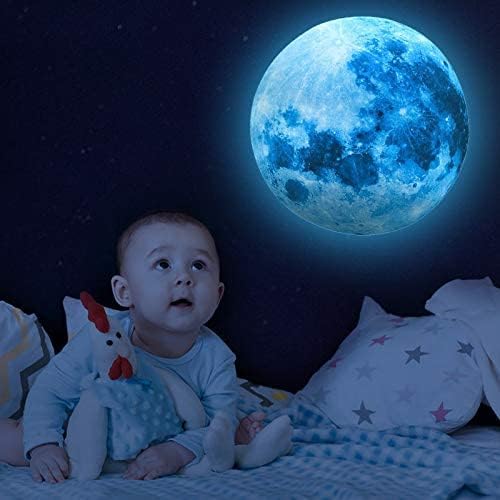 1078Pcs Glow in The Dark Stars for Ceiling Glowing Space and Moon Decals Universe Stickers Kids Wall Decor Perfect for Boys Girls Nursery Bedroom Living Room-Ruum Studio Home