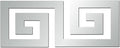 15 Pcs DIY Geometric Shape Acrylic Decorative Mirror Stickers Removable Adhesive Wall Mirror Décor for Living Room Home Background (Silver，3.15 * 7.87inches)-Ruum Studio Home
