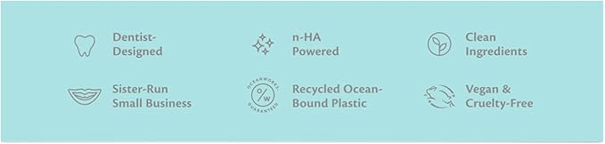 Cocofloss Cocoshine Whitening Toothpaste, Remineralize & Repair Sensitive Teeth, Fluoride-Free with n-HA, Kid-Friendly, Delicious Mint, 3.4 oz-Ruum Studio Home