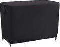 Kingling Outdoor Table Cover for Wicker Bar Cart, 48 Inch Waterproof Patio Bar Table Cover for Outdoor Beverage Serving Cart Covers - 48''L x 18''W x 36''H-Ruum Studio Home