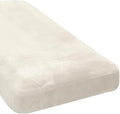 H.VERSAILTEX Velvet Stretch Individual Chaise Cover Sectional Couch Covers for L Shaped Sofa Both Left/Right Furniture Protector Seat Cushion Sofa Cover (1 Piece Chaise Cover, Porcelain)-Ruum Studio Home