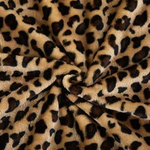 MERRYLIFE Leopard Throw Blanket Decorative Fleece Throw | Ultra-Plush Colorful Girls Boys | Couch Blanket Travel Lap | (40" 50", Cheetah)-Ruum Studio Home