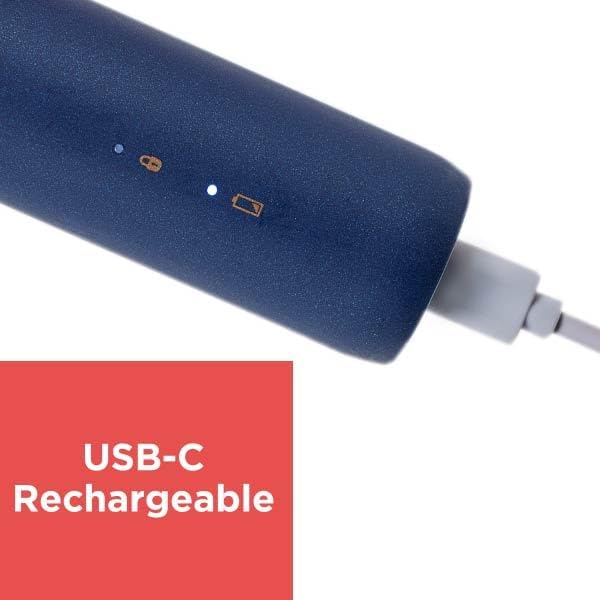 BLACK+DECKER Rechargeable USB-C Fabric & Garment Shaver – Large Capacity Lint Remover for Clothing and Upholstery, 6 Stainless Steel Blades-Ruum Studio Home