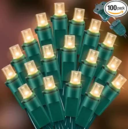 150 Count Warm White- String Lights - LED Christmas Lights, Mini led Lights for Indoor Outdoor Home Holiday Party Wedding Independence Day Decoration-Ruum Studio Home