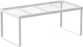 Kitchen Cabinet Storage Shelf Stackable Wire Spice Rack Organizer Heavy Duty Space Saver for Bathroom Bedroom Closet Laundry Room Office Countertop - White, Pack 1-Ruum Studio Home