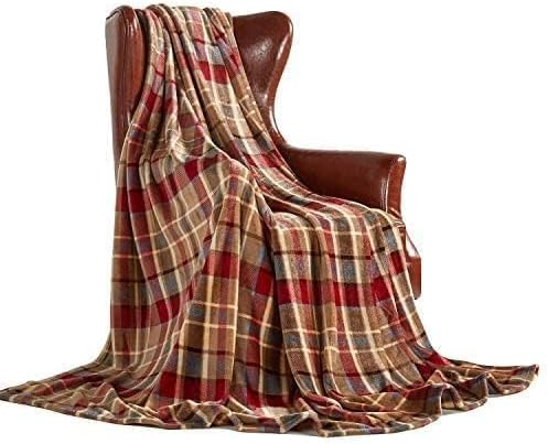 MERRYLIFE Throw Blanket Plaid| Ultra-Plush Soft Colorful | Decorative Couch Travel Love Urban Throw Blanket(40" 50", Love Urban)-Ruum Studio Home