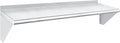 HARDURA Stainless Steel Shelf 14" x 60", 350lb Commercial Shelves Wall Mount Metal Shelving with Backsplash and Brackets for Kitchen, Restaurant, Laundry Room and Home-Ruum Studio Home
