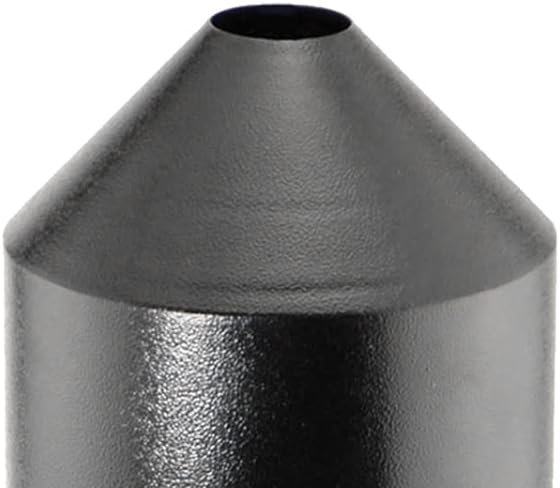 Set of 2 Audubon Torpedo Squirrel Baffles - Black Steel, 6" Diameter Each, Protect Bird Feeders on Poles-Ruum Studio Home