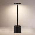 Cordless Table Lamp, 5000mAh Rechargeable Battery Powered LED Desk Lamp, Portable Touch Control Outdoor Table Lamps,3 Color Dimmable Light for Restaurant, Patio, Bedroom, Night Lamp (Black)-Ruum Studio Home