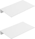 JOOM Metal Floating Shelf - Floating Shelf, Bathroom Shelf, Display Shelves for Wall Storage (White, 8Inch)-Ruum Studio Home
