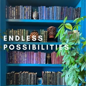 Curated Decorative Books Hardcover Décor Books for Home Décor, Choose Color, Interior Design, Office, Wedding Display, Instant Library, or Staging (Violet, Three Feet)-Ruum Studio Home