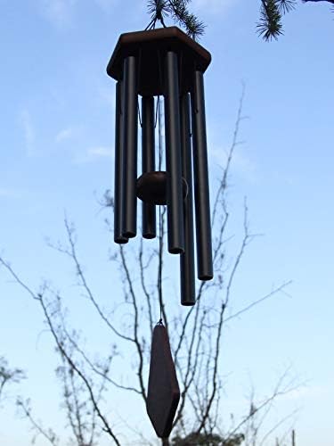 Wind Chimes Outdoor,36 Inch Memorial Wind Chimes Outdoor Large Deep Tone with 6 Heavy Metal Tubes Tuned.Wind Chimes for Loss Loved One, Memorial Gift.Garden Decor-Ruum Studio Home