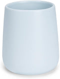Bathroom Tumbler Cup Ceramic 13.5oz Reusable Toothbrush Cup 400ml,Toothbrush Holder Adequate for Your Bathroom (Blue)-Ruum Studio Home