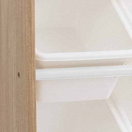 Humble Crew Supersized Toy Storage Organizer with 16 Removable Bins, Natural/White – Large Toy Storage for Toddlers Ideal for Kids' Rooms, Playrooms, and Nurseries - Modern Toy Bins for Kids-Ruum Studio Home