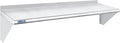 HARDURA Stainless Steel Shelf 14" x 72", 352lb Commercial Shelves Wall Mount Metal Shelving with Backsplash and Brackets for Kitchen, Restaurant, Laundry Room and Home-Ruum Studio Home