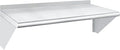 HARDURA Stainless Steel Shelf 14" x 36", 275lb Commercial Shelves Wall Mount Metal Shelving with Backsplash and Brackets for Kitchen, Restaurant, Laundry Room and Home-Ruum Studio Home