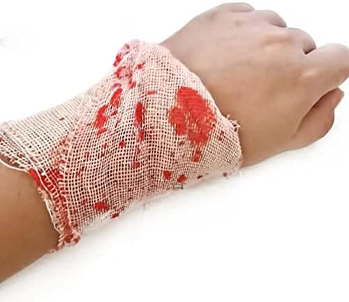 Wholelovein Halloween Creepy Bloody Cloth 800 inch Scary Blood Gauze Bandages Decorations-Ruum Studio Home