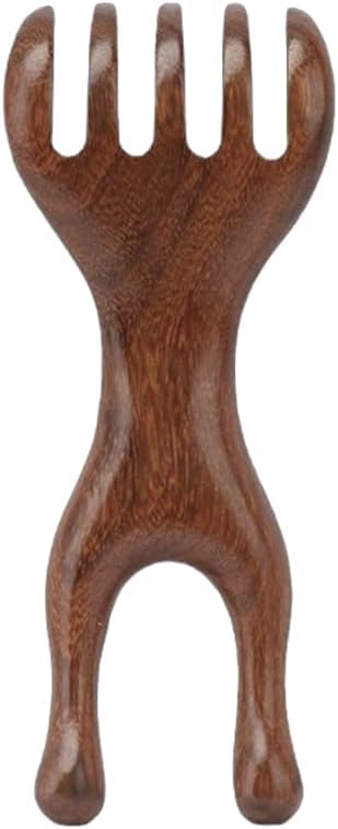 Natural Wooden Nose Guasha Massage Tools Anti-Static, Eyes Facial Wood Gua Sha Tool,face Manual Massager Tool, Multifunctional Handheld Meridians Acupoint Massage Tool,1 Pieces-Ruum Studio Home