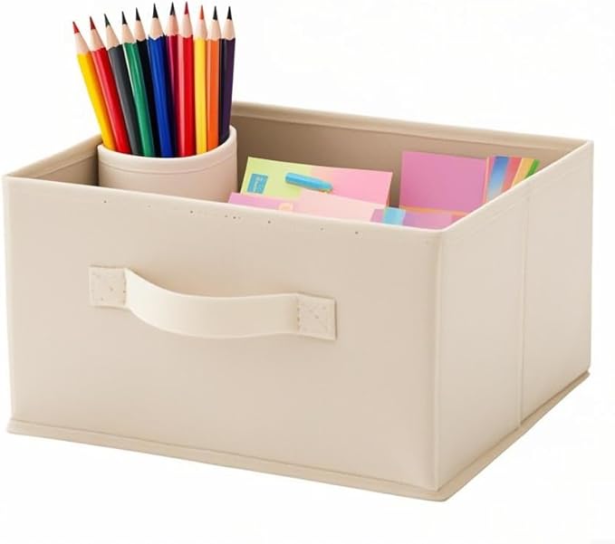 Hanging Shelf Closet Storage Organizer Removable Drawers ，Hanging Storage Organizer Hanging Sweater 2 Sock Underwear Drawers for Closet, Bedroom, Beige-Ruum Studio Home