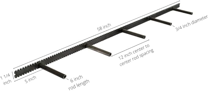 Floating Shelf Brackets - Sheppard Brackets - Easy Install - Heavy Duty (58 inch)-Ruum Studio Home