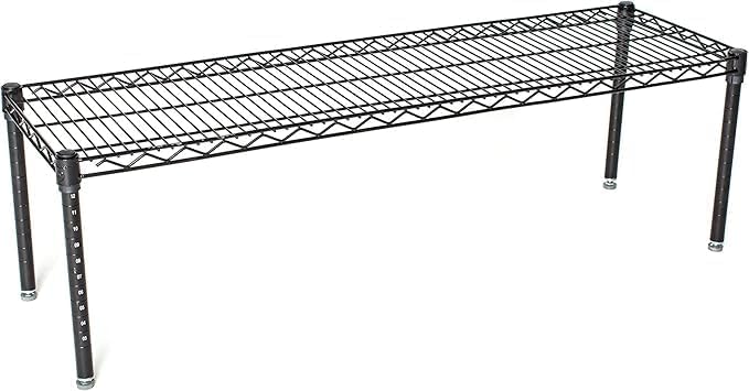 Omega Products Corporation 14" Deep x 60" Wide x 20" High Black Mobile Dunnage Rack-Ruum Studio Home