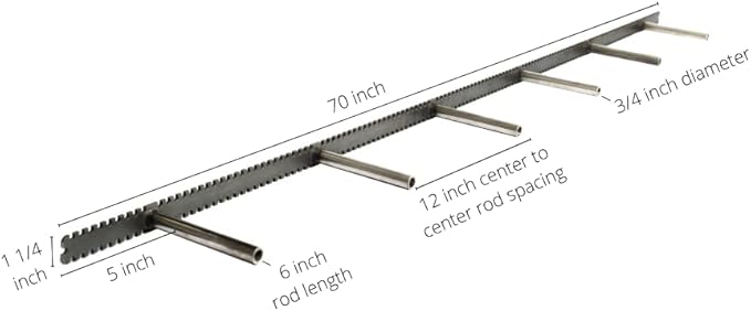 Floating Shelf Brackets - Sheppard Brackets - Easy Install - Heavy Duty (70 inch)-Ruum Studio Home