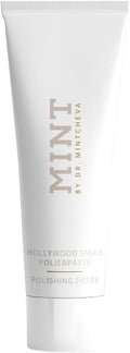 Mint Hollywood Smile polishing Paste with whitening Effect (1x 75 ml) - Professional Teeth Cleaning at Home - Effective deep Cleaning - Smooth, White Teeth - Microplastic-Free - by Dr. Mintcheva-Ruum Studio Home