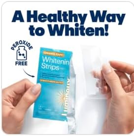 Lumineux Teeth Whitening Strips 9 Treatments – Peroxide Free - Enamel Safe for Whiter Teeth - Whitening Without The Sensitivity - Dentist Formulated - Sensitivity Free-Ruum Studio Home