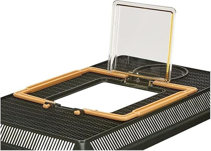 Exo Terra Faunarium, Plastic Reptile Terrarium, Small, PT2255 (Pack of 2)-Ruum Studio Home