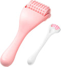 Tondiamo 2 Pcs Muscle Roller Stick Fascia Body Cellulite Face Muscle Massage Roller Manual Massage Tools for Muscles Relief Neck Arm Back Leg Body Roller Deep Trigger Points Release Roller (Pink)-Ruum Studio Home