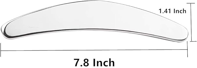 Medical Grade Stainless Steel Gua Sha Guasha Massage Soft Tissue Therapy Used for Back, Legs, Arms,Neck,Shoulder (A)-Ruum Studio Home