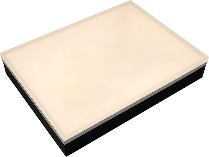 LUMENGY Paver Light 9×12 Inch (8.85 inch X 11.81 inch), Warm White Glare-Free Illumination for Driveways, Pathways, Pool Deck & Patios,12V AC/DC, Waterproof & Drive-Over Rated-Ruum Studio Home