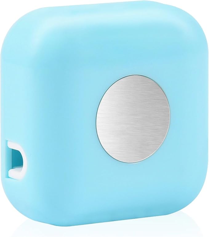 Wall Mounted Toothbrush Holder & Toothbrush Cleaner, Electric ToothBrush Holder, Cleaner for Bathroom Accessory, Clean for Home, Travel (Sky Blue)-Ruum Studio Home