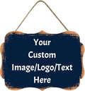 Personalized Custom Wooden Signs with Any Text Name for Home Door Man Cave Bar Family Farmhouse Decorative Home Kitchen Rustic Wall Decor-Ruum Studio Home