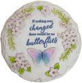 Spoontiques - Garden Décor - Butterflies Stepping Stone - Decorative Stone for Garden-Ruum Studio Home