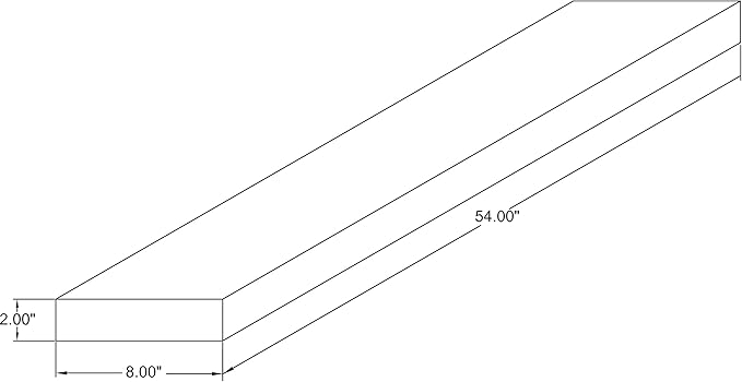 Joel's Antiques - 54 Inch Wooden Floating Shelves for Wall - 54x8x2 in - Made of Natural Wood - Long Heavy Duty Rustic Wall Shelves for Bedroom - Perfect for Living Room, Kitchen - Grey-Ruum Studio Home