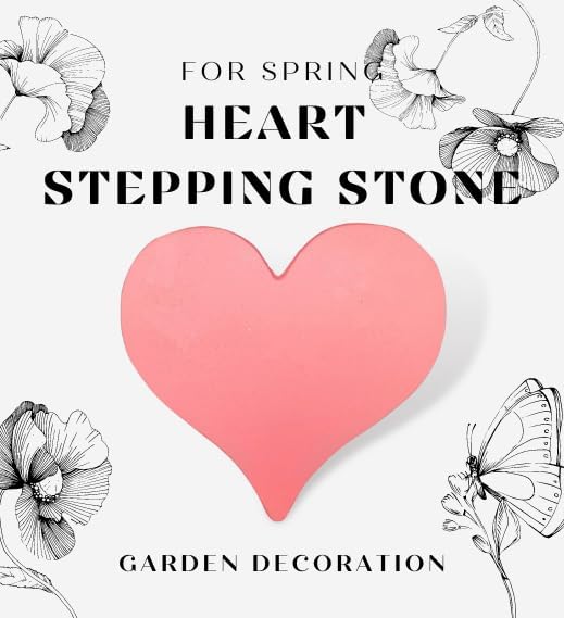 Comfy Hour Rustic Style Collection Cast Iron Garden Stepping Stone - Heart-Ruum Studio Home