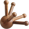 Wooden Trigger Point Massage Tool,Spider Shape 5 Legs Massager,Scalp Massager Scraping Tool for Back,Neck,Shoulder and More-Ruum Studio Home