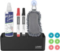 LOUKin Magnetic and Adhesive Marker Holder, Dry Erase Accessory Tray Set (Includes 1 Eraser, 1 Cleaner, 2 Dry Erase Markers and 6 Magnets), Ideal for Office, School or Home Use.-Ruum Studio Home