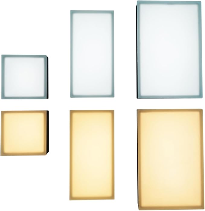 LUMENGY Paver Light 4×4 Inch (3.93 inch X 3.93 inch), Glare-Free 5000K Brick Lighting for Paver Driveways, Pathways, Patios & Garden, 12V Waterproof & Drive-Over Rated-Ruum Studio Home