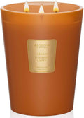 M&SENSE Large Candles Caramel Pumpkin Latte Scented, 3 Wick Natural Soy Candles for Home Scented, 150H Long Lasting Slow Burn Jar Candle 35oz, No Toxic Aromatherapy Candle for Stress Relief-Ruum Studio Home