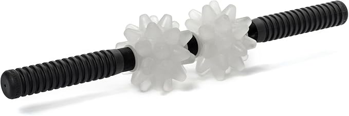 RumbleRoller Original Beastie Fiberglass Roller, Clear-Ruum Studio Home