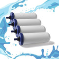 Coldstream FTO Plus Water Filter Cartridge (4 Pack) - Dependable for Easy Installation as a Berkey Replacement - Ceramic Gravity Filter For Stainless Steel Systems-Ruum Studio Home