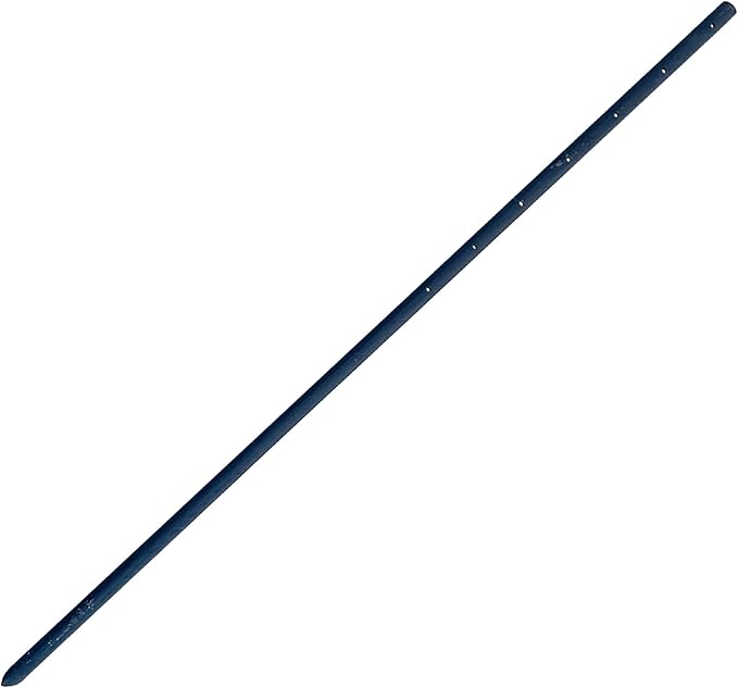 Sandbaggy Round Steel Concrete Form Stakes with Nail Holes - Rust Resistant Coating - Removable, Reusable (10, 3/4 in X 48 in)-Ruum Studio Home