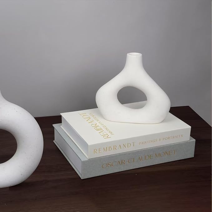 Linen Decorative Books for Home Decor,Set of 2 Aesthetic Faux Decor Book for Decoration,Fake Books for Bookshelf,Keepsake Storage Box (Sage & Beige)-Ruum Studio Home